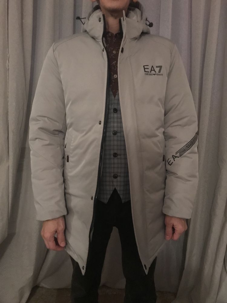 Зимняя куртка (холлофайбер) EA7 Emporio Armani