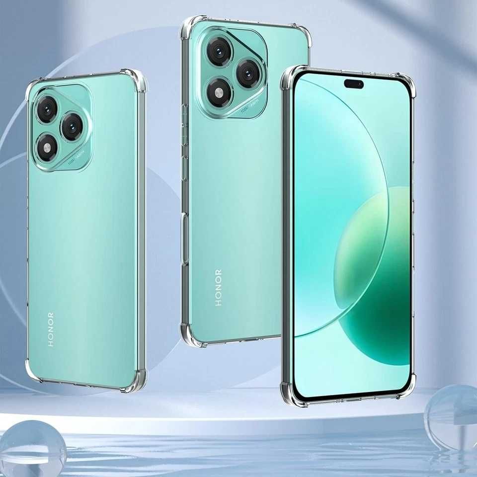 Honor 400 Lite - Удароустойчив Силиконов Прозрачен Кейс Гръб