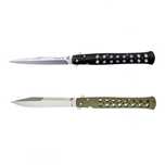 Set doua bricege, lama blocabila, prindere curea, 33 cm, negru/verde