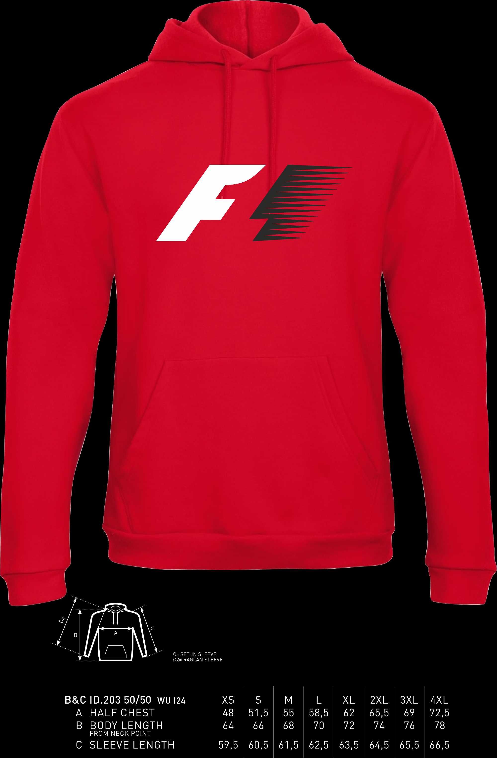 Hanorac clasic pasionati Formula 1 idee cadou