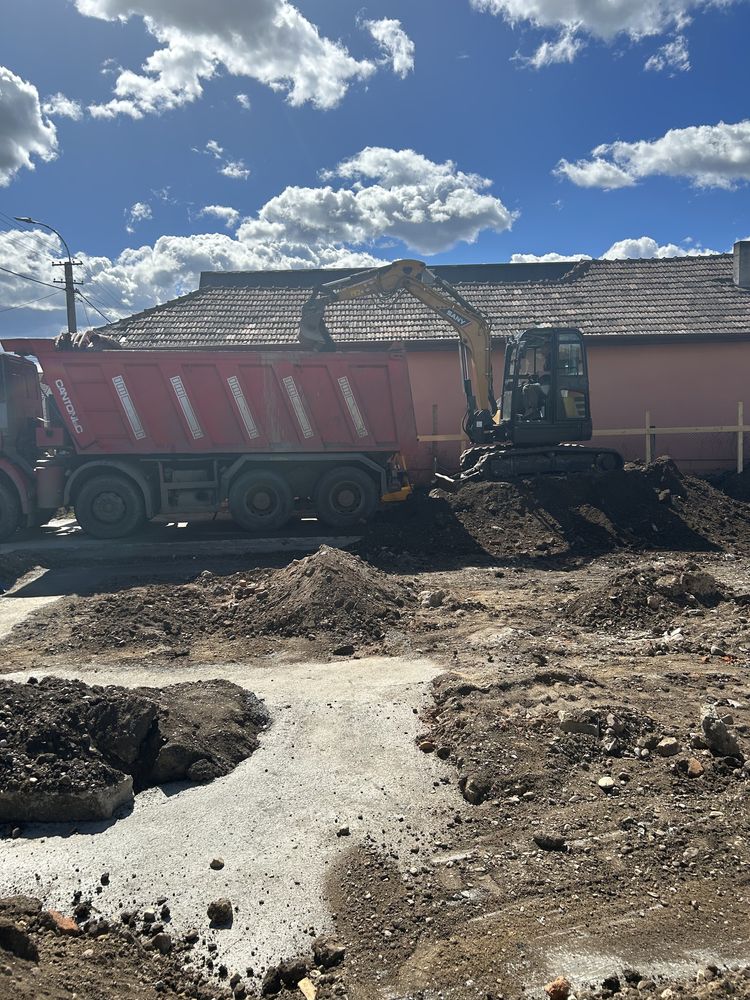 Inchiriez camion cu macara