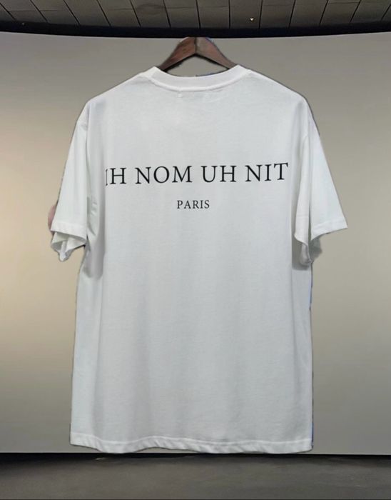 Tricou unisex ih nom uh nit alb