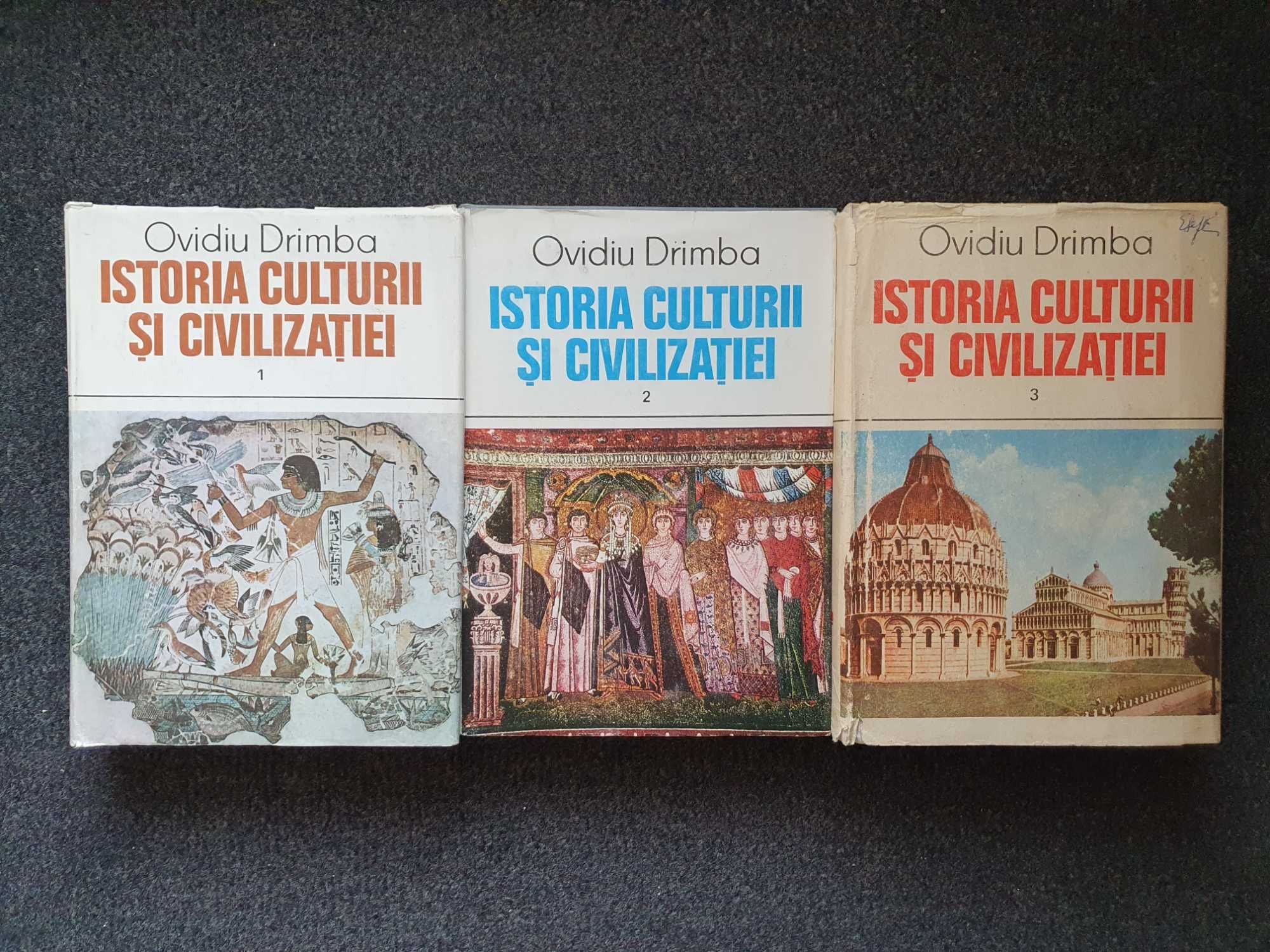 ISTORIA CULTURII si CIVILIZATIEI - Ovidiu Drimba (volumele I - III)