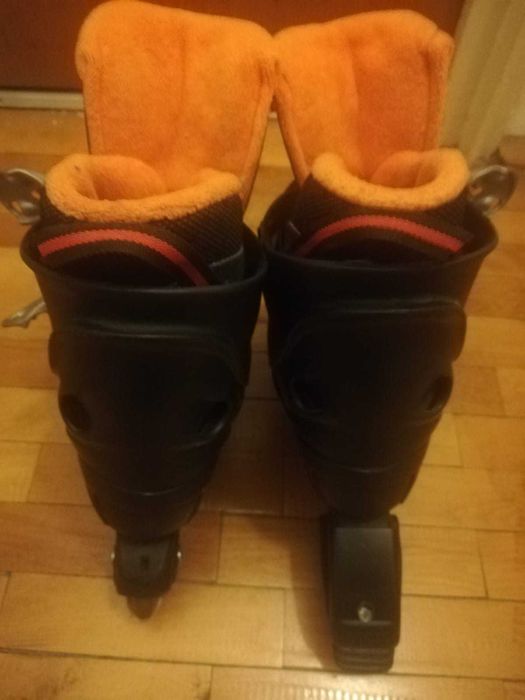 Role ROXA Fitness Comp Inline, negru-portocaliu, marime 39