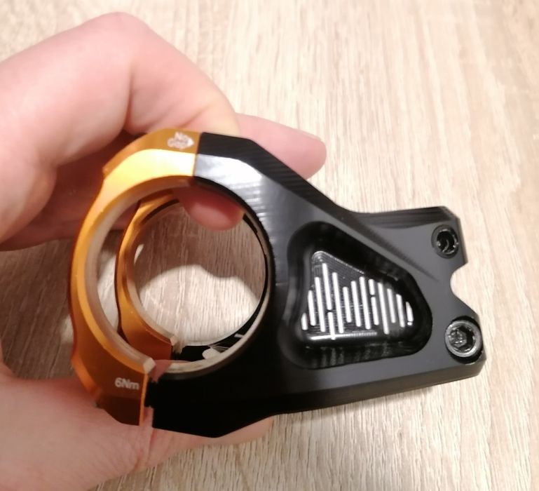 Pipa ghidon bicicleta Fann Equalizer 35 cu 35 mm(rise +10,-10)