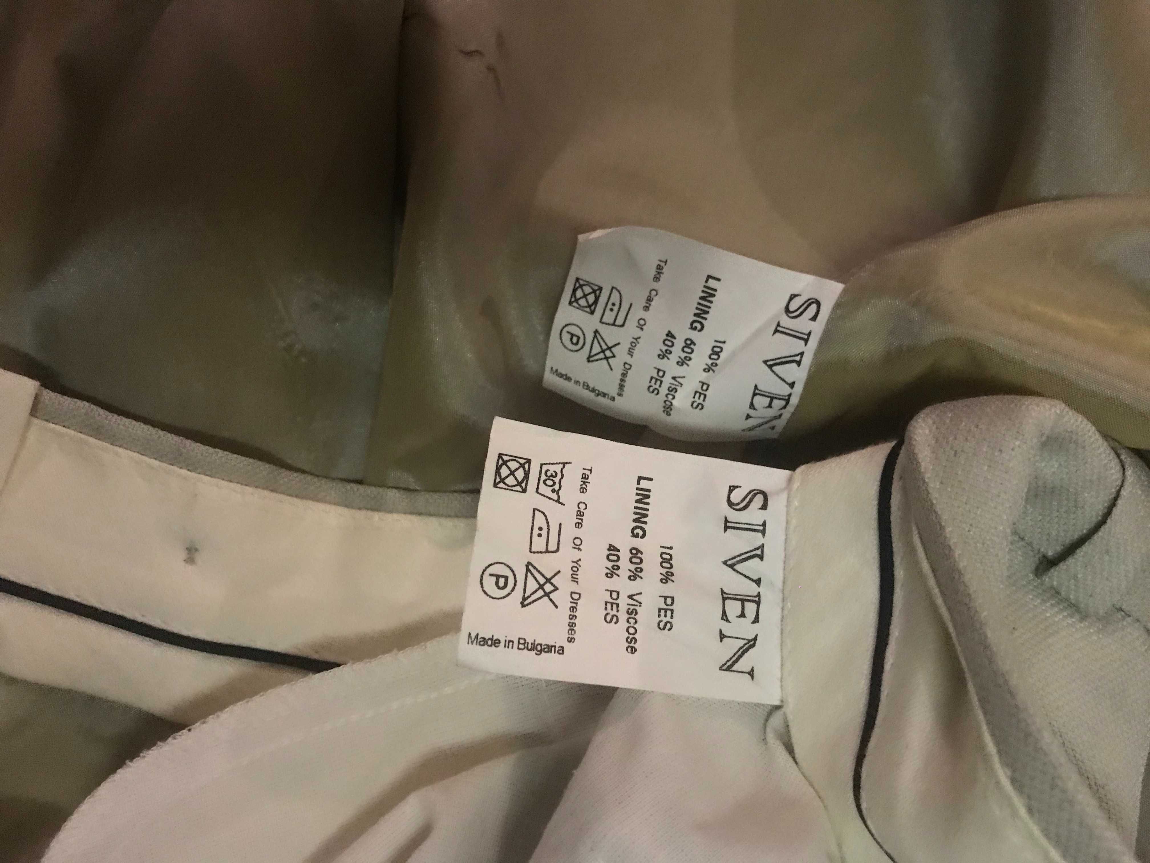 Продавам употребяван костюм - сако и панталон размер 52/176