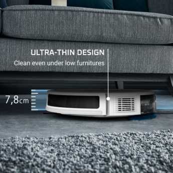 Нова прахосмукачка робот за сухо и мокро Rowenta RR8477WH