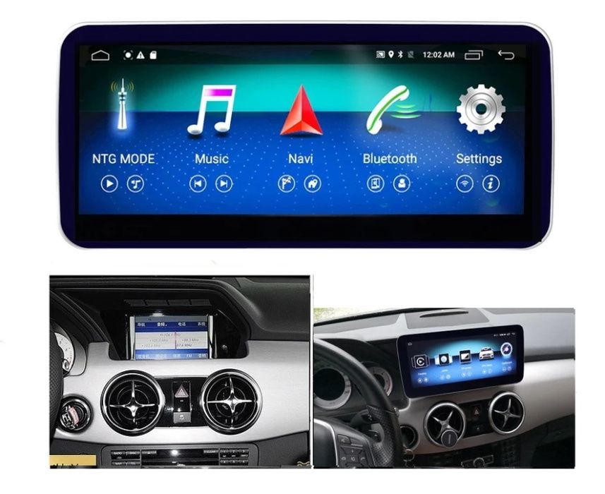 Navigatie Mercedes GLK X204 (2008 - 2015) 4GB Garantie Camera Cadou