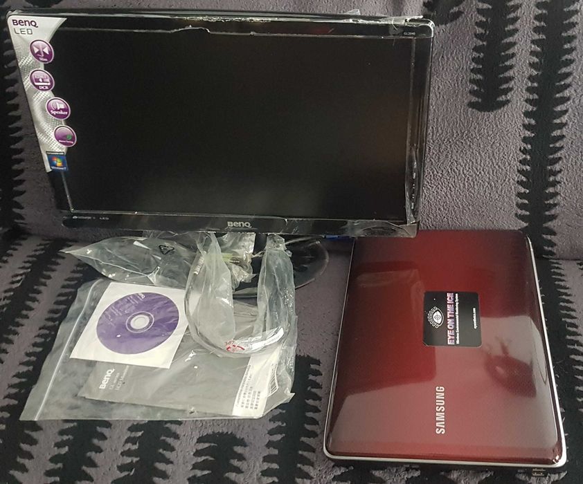 monitor LED BenQ GL2040M ecran20” (NOU) + un laptop SAMSUNG R530