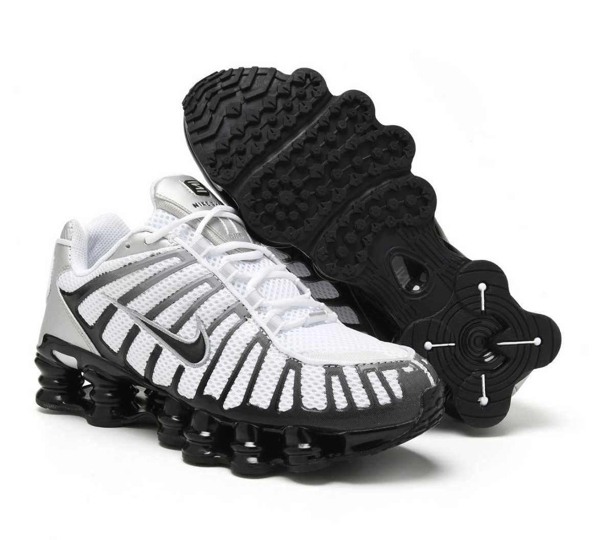 Мъжки маратонки Nike Shox TL Metallic Silver/White/Wolf Grey/Black