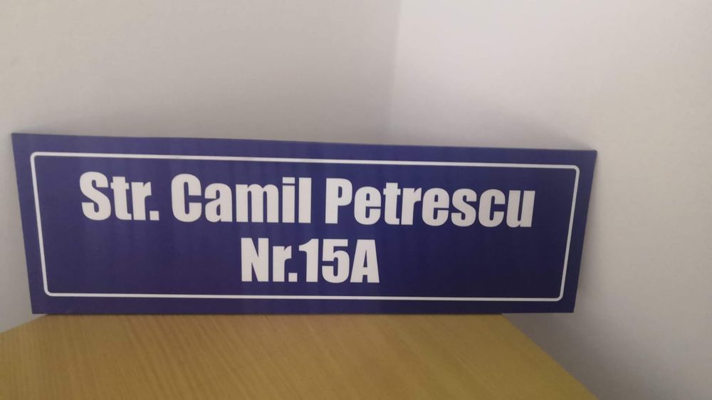 Placi personalizate/plăcuțe semnalistică -LA COMANDĂ