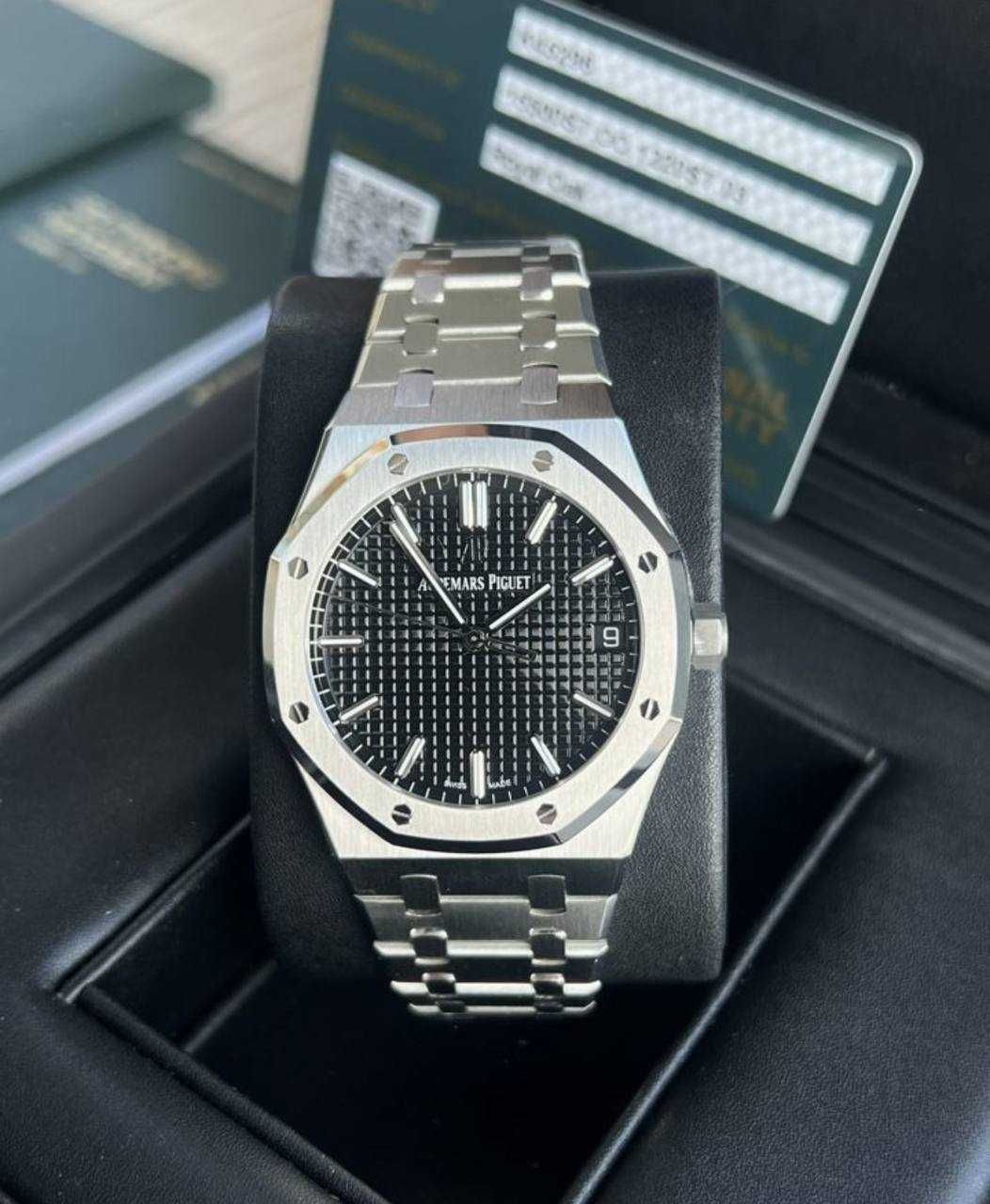 Audemars Piguet Royal Oak Selfwinding Stainless Steel Black Dial