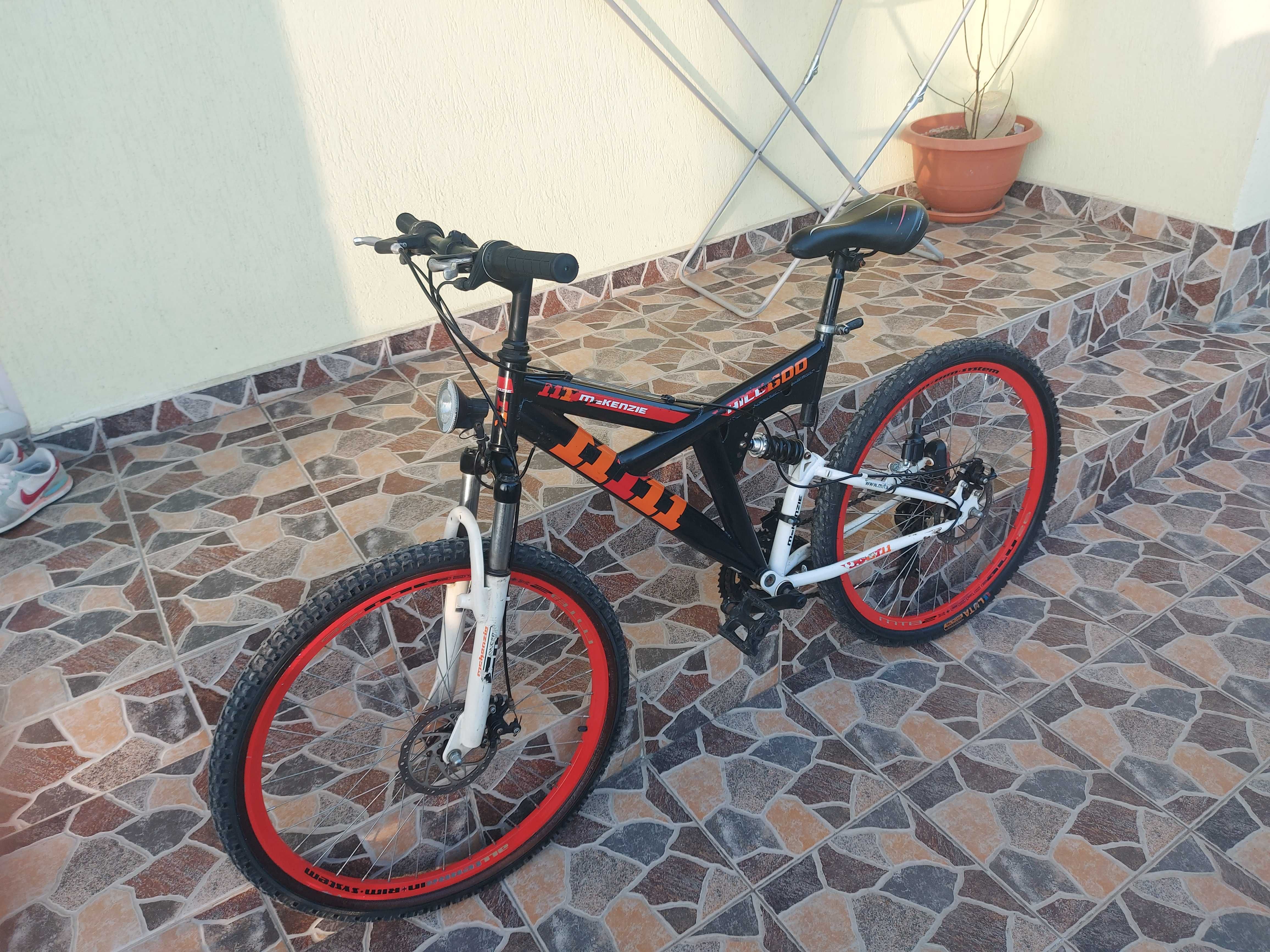 Bicicleta  MTB MCKenzie Frane Disc-Cauciucuri noi-Full Shimano.