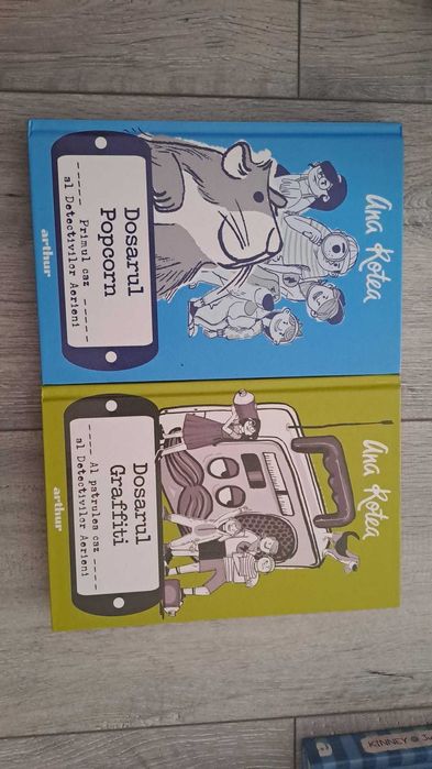 Dosarul Popcorn + Dosarul Grafitti, hardcover