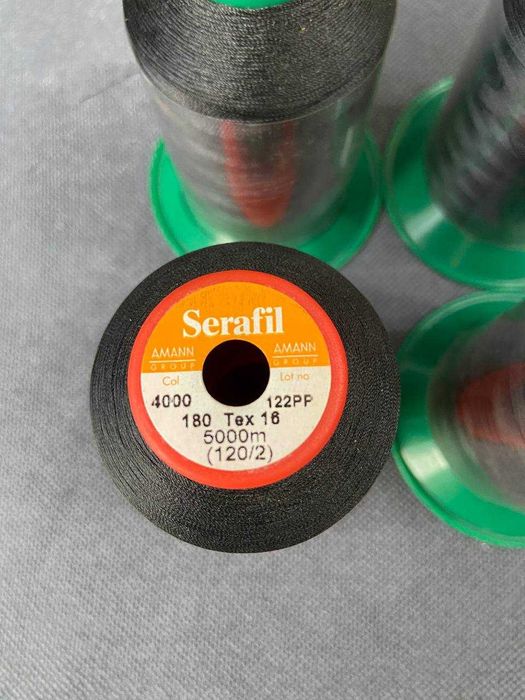 Нитки армированные. Новые. Amann group