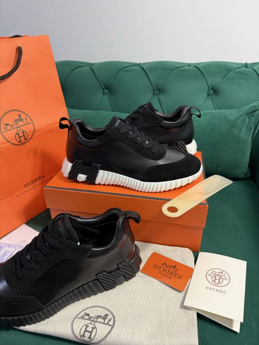 Adidasi Hermes piele naturala 100% Full Box colectie noua