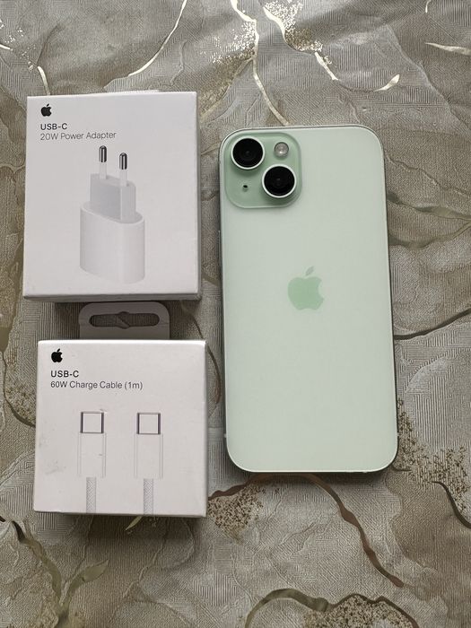 iPhone 15 Green stare impecabila