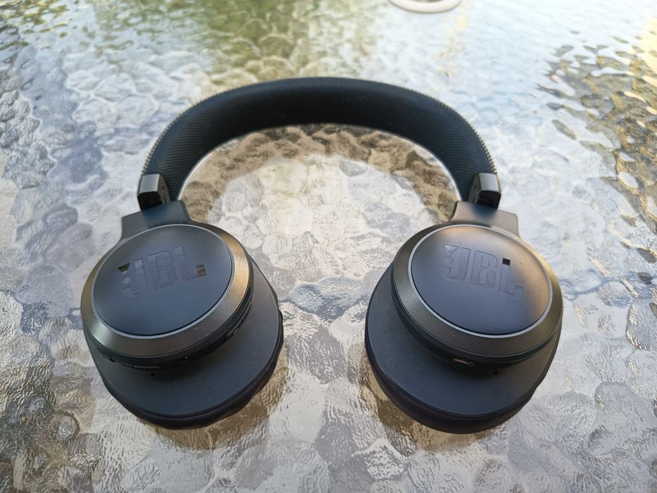 Casti Wireless Bluetooth Over Ear JBL Live 650 BTNC Blue