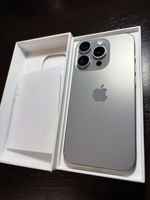 Iphone 15 Pro 128GB Natural Titanium