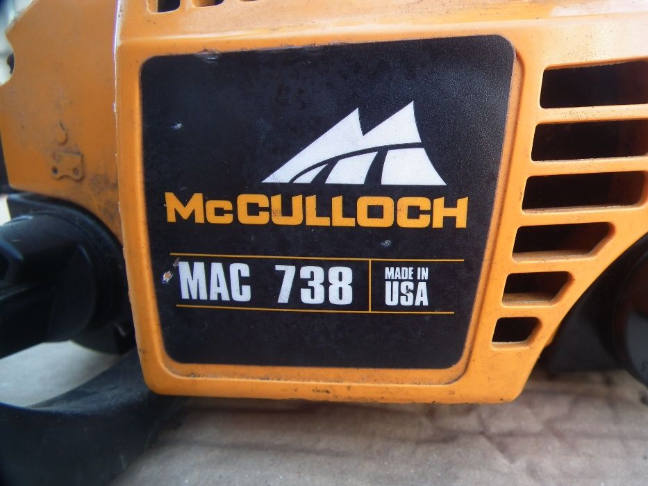 бензинов трион McCulloch MAC 738