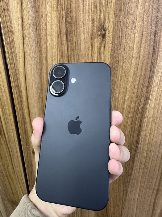 iphone 16 black 128 gb 100% 119 sikl