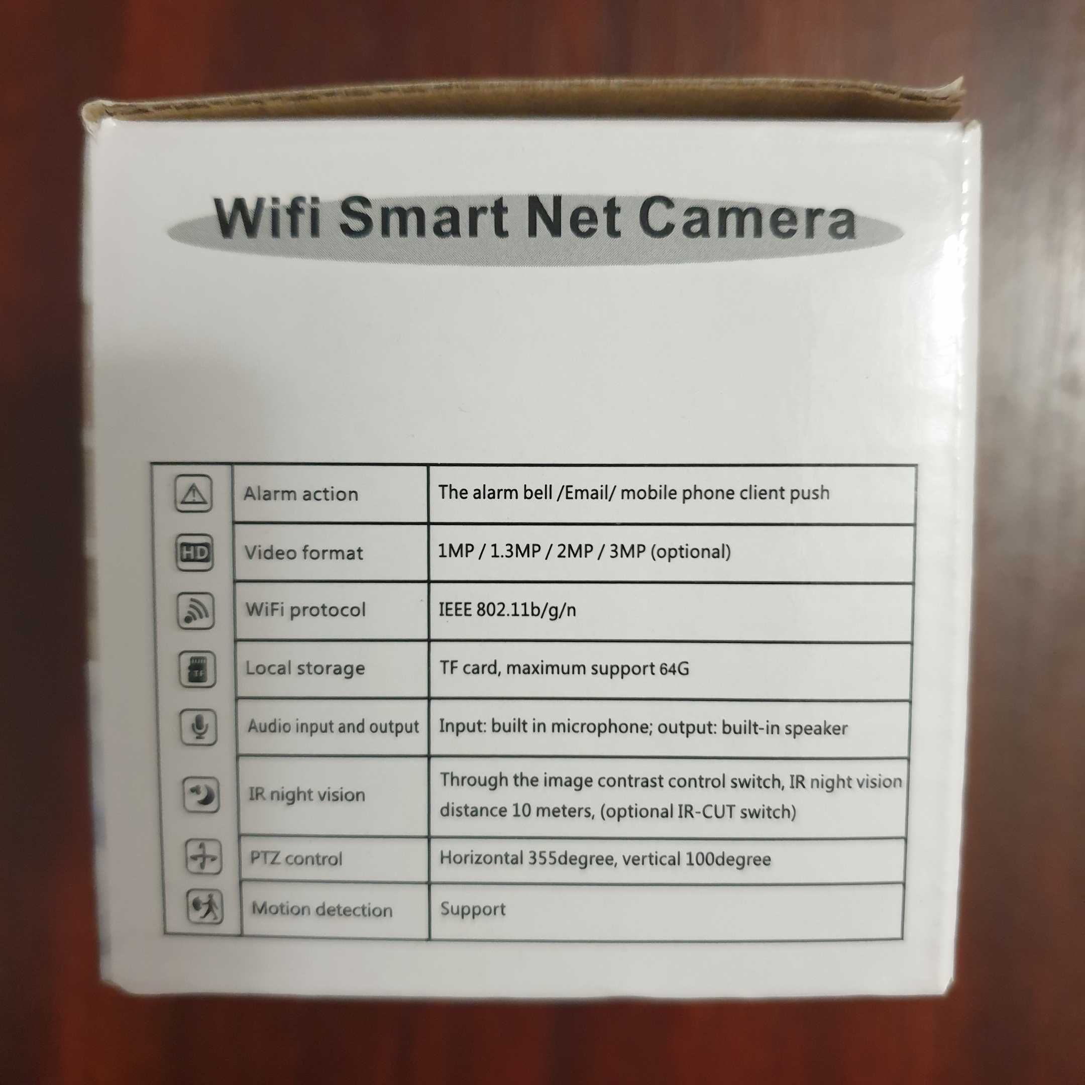 Camera wifi monitorizare indoor si outdoor