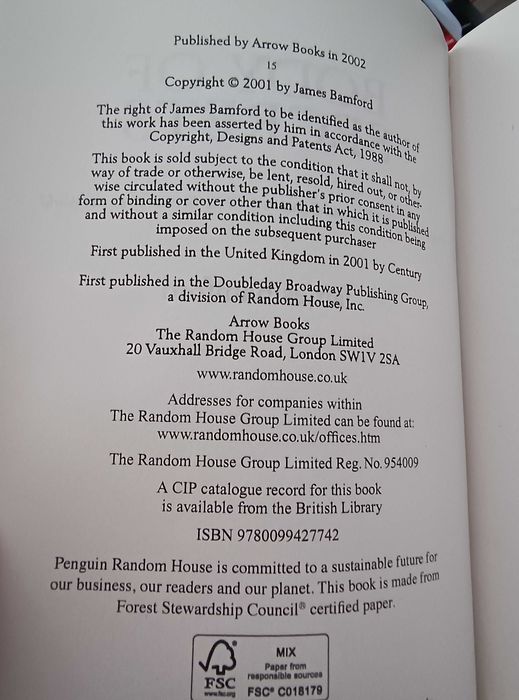 James Bamford - Body of Secrets. How America's NSA & Britain Eavesdrop