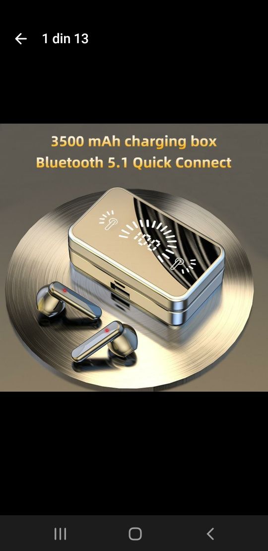 Casti Bluetooth TWS