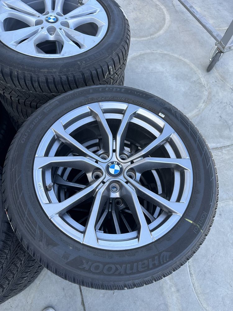 Jante BMW Aliaj Cu Anvelope Hankook I’cept Evo 2 225/50 R17