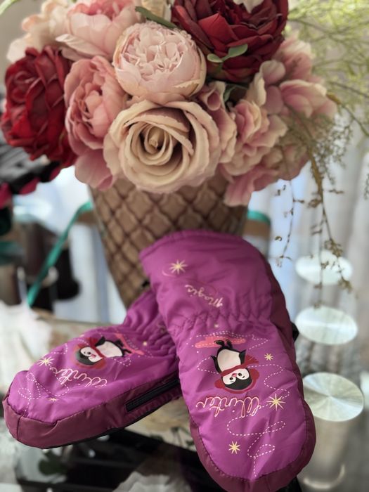 Manusi copii ski caciuli guler PISICUTE