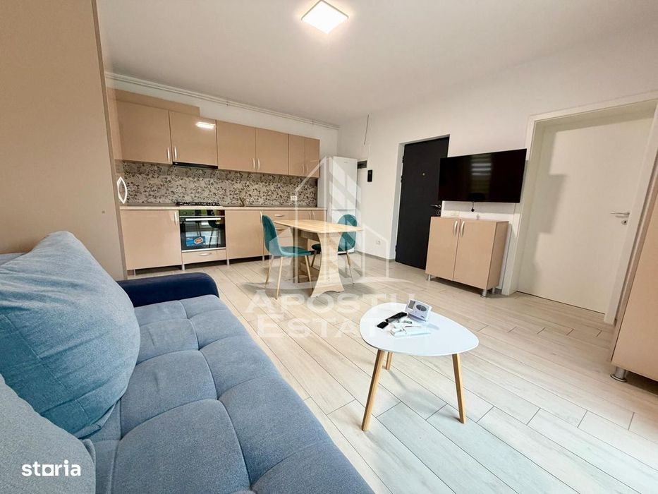 Apartament cu o camera, centrala proprie, loc de parcare, Ghiroda