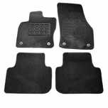 Covorase mocheta Vw Tiguan 2015-prezent, Negre, set de 4 Buc.