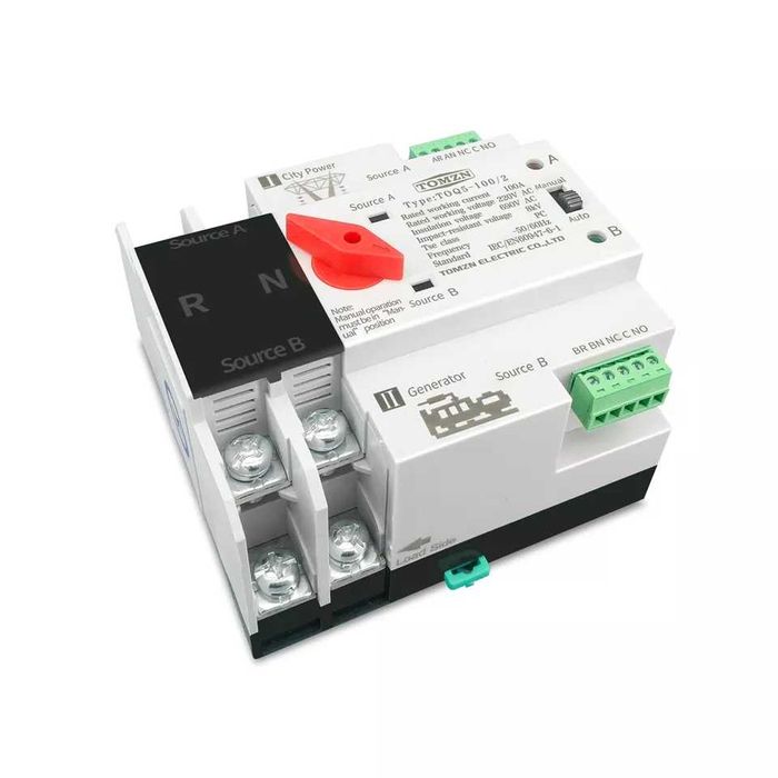 ATS Comutator automat retea Pv sau generator și rețea publica 125 A