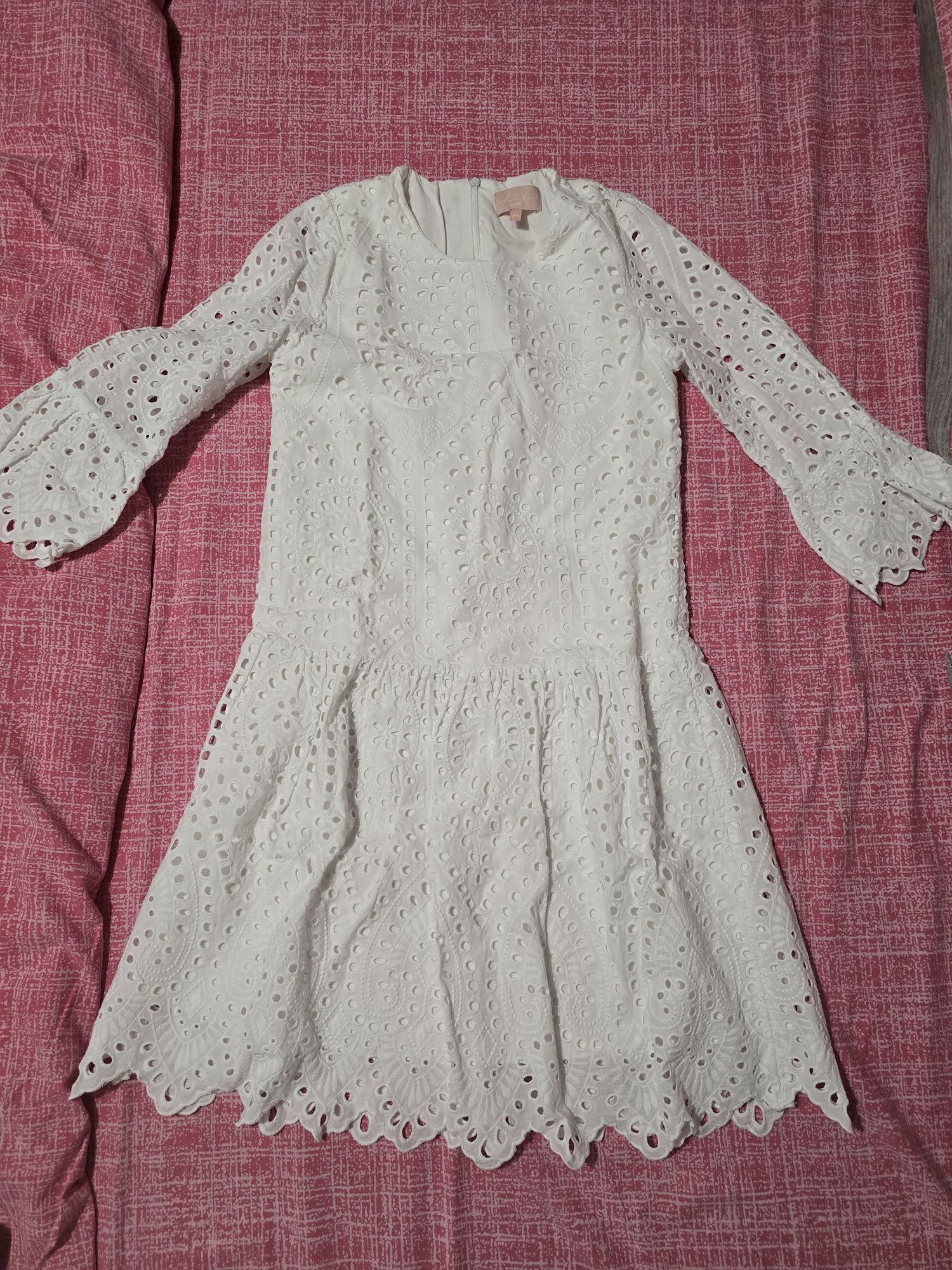 Rochie alba dantela
