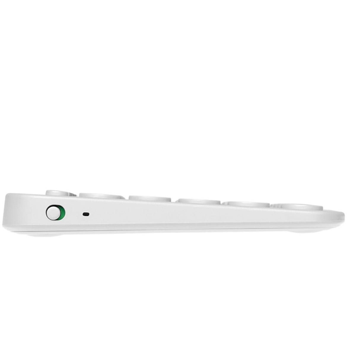 Клавиатура Безжична Logitech K380, Bluetooth, Multi-Device, Бял
