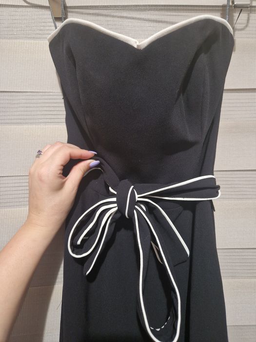 Salopeta eleganta 34 H&M cu pantaloni evazati