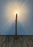 4 buc Lampadar vintage de podea; Veioza veche; Decoratiuni