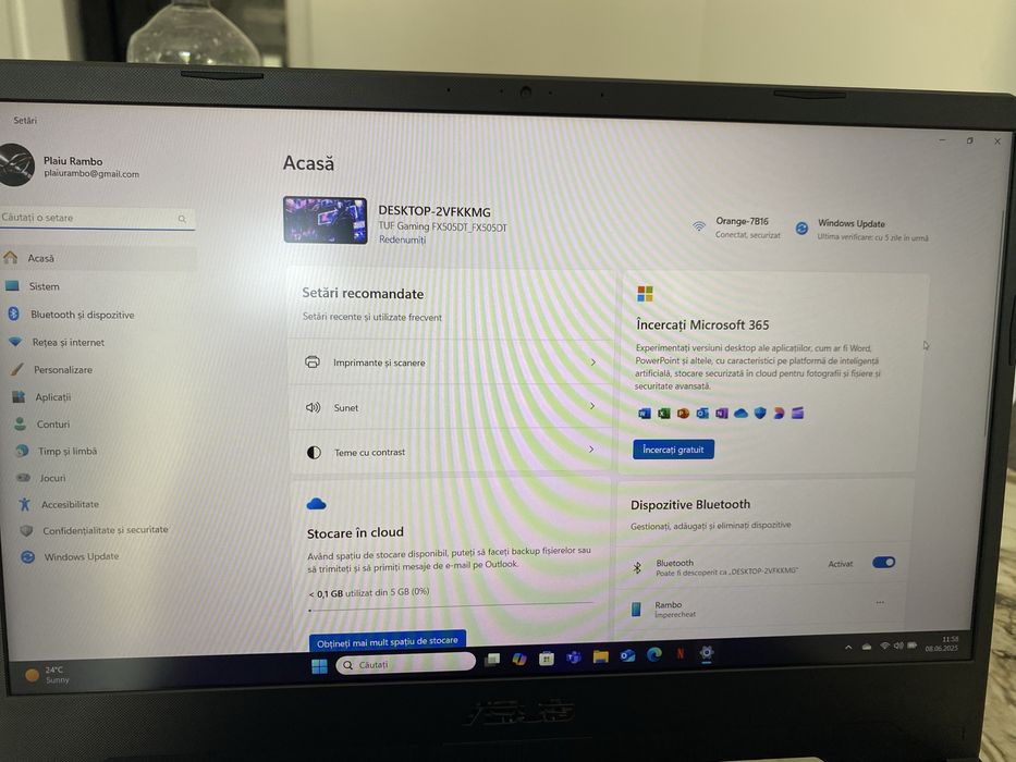 Laptop tuf gaming asus