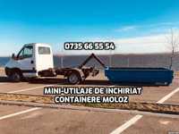 Transport marfa moloz gunoi containere moluz Debarasari mobila mutari