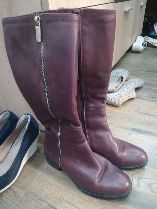 Дамски ботуши естествена кожа 36