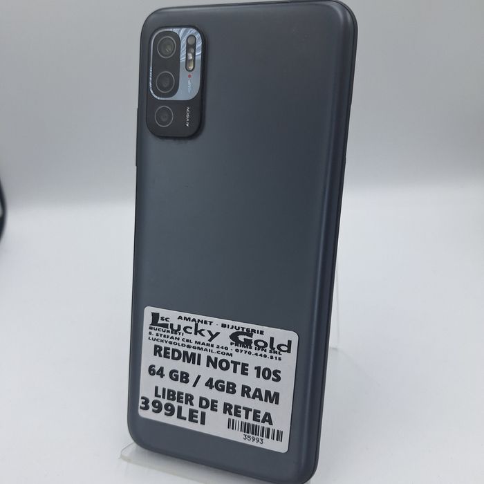 Redmi Note 10s 64 GB 4 GB RAM factura garanție #35993