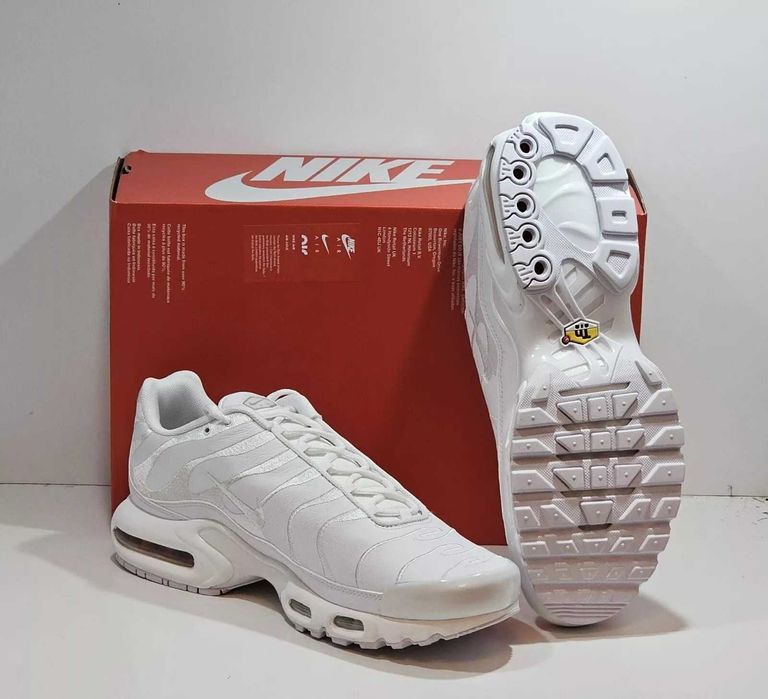 Найк Air Max TN Plus Triple White (от/до 36-46 номер)