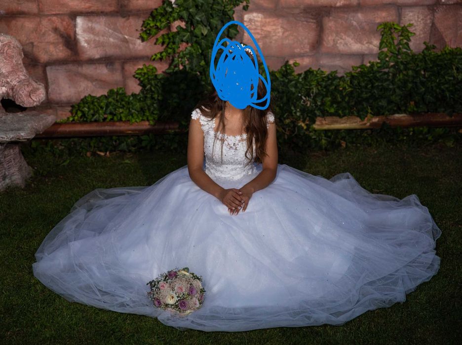 Rochie de mireasă tip prințesă mărimea S