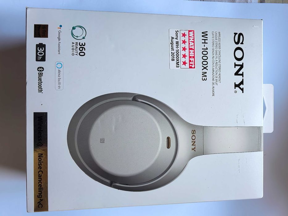 Căsti Sony WH1000XM3 maro (bej) bine întreținute