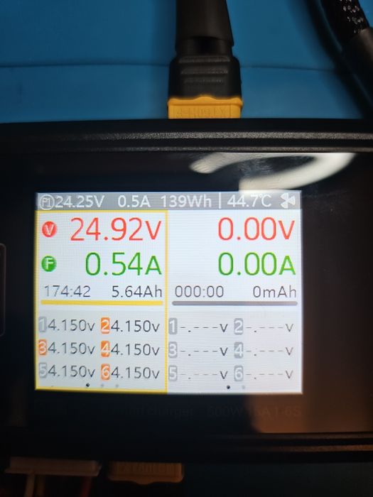 Baterie 6S2P 10Ah Molicel P50B – High Power Pack