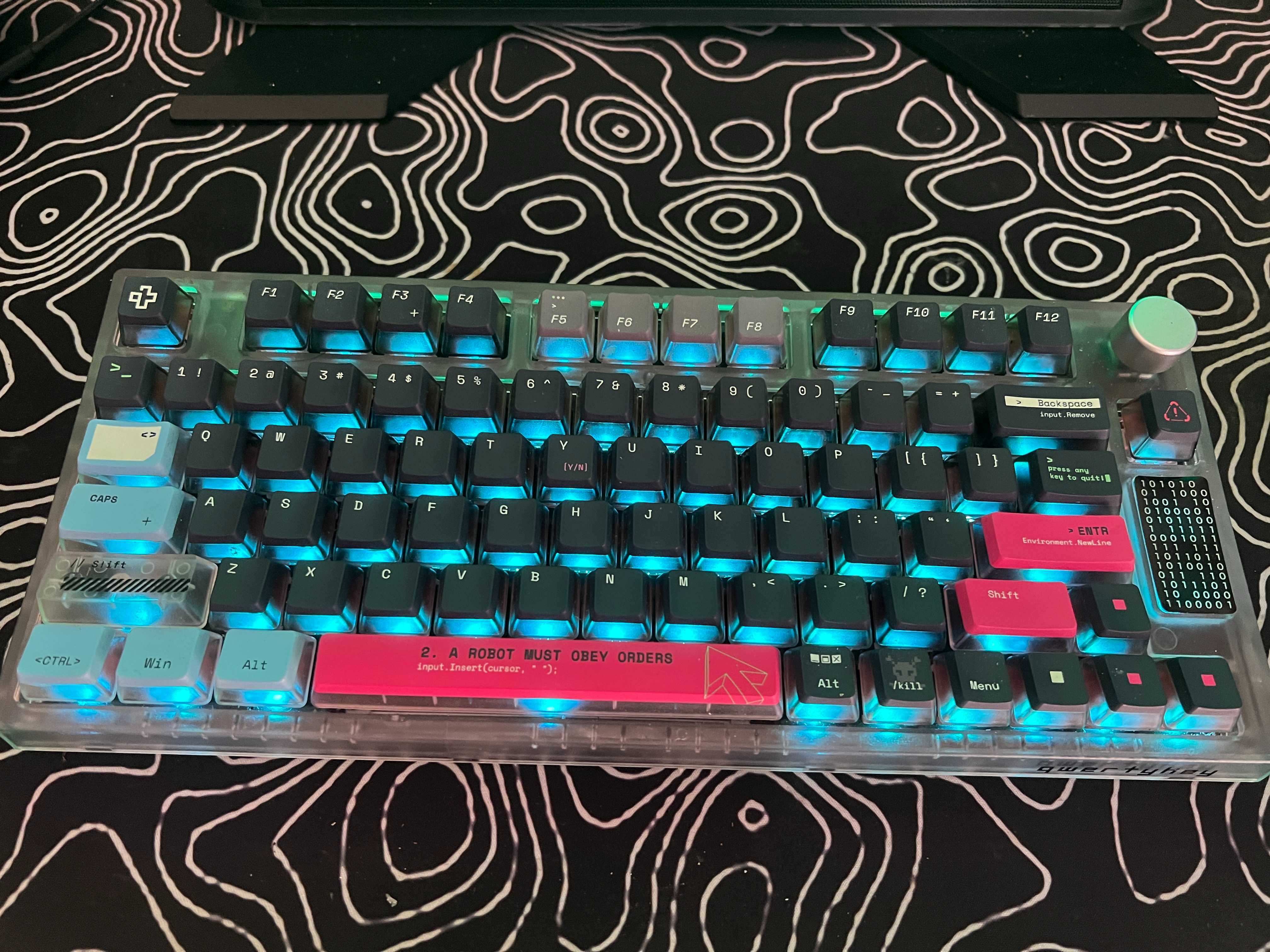 Tastatura mecanica wireless QwertyKey75 Terminal in garantie!