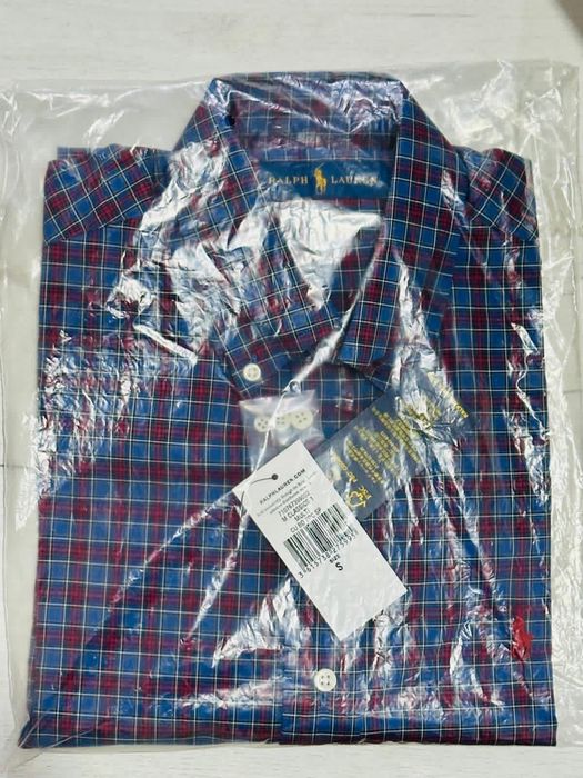 Нова Polo Ralph Lauren Slim Fit Striped Poplin риза - S размер.