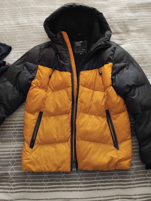 Детско зимно яке за момче 9-10 г. + подарък шапки и термо блузка