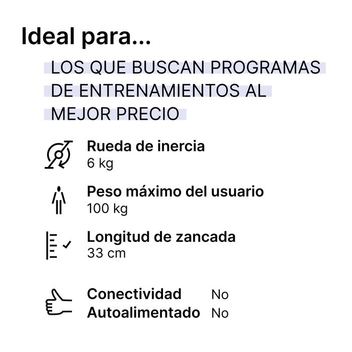 Bicicletă eliptică Essential 120 - No - produs resigilat Decathlon