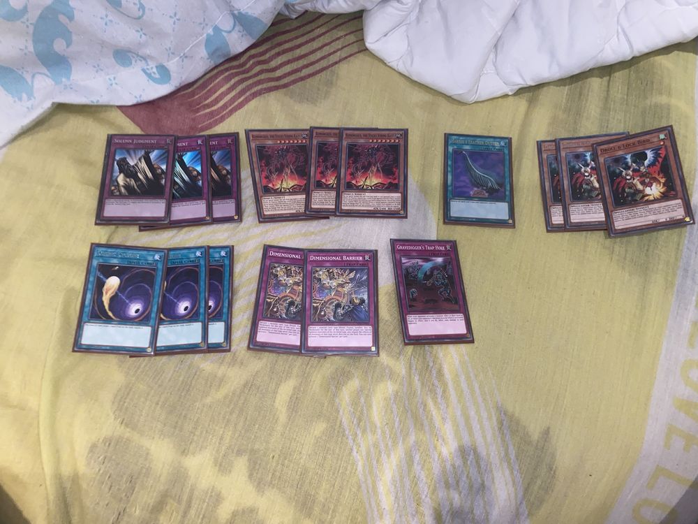 Yugioh trapttix deck FULL+ side deck +extra deck